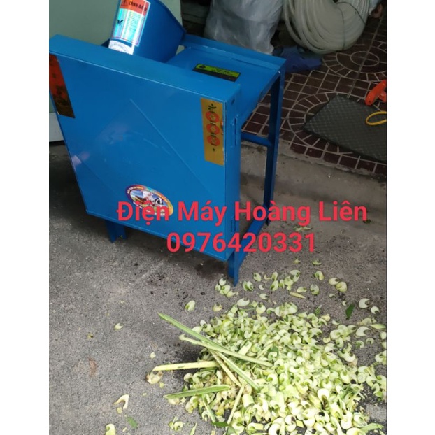 Máy Thái Chuối Toàn Phát,Băm Cỏ Voi Cây Ngô Cho Trâu Bò,750W Đồng Sịn