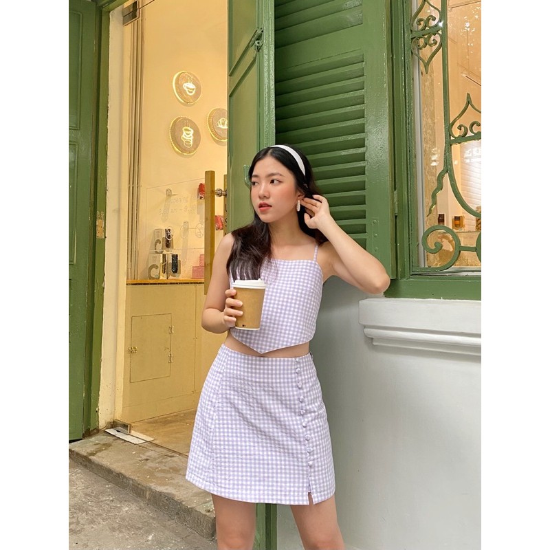 Chân váy nút bọc KEIKO SKIRT | BigBuy360 - bigbuy360.vn