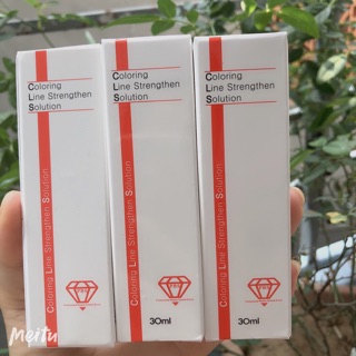 Nước co sợi khoá màu