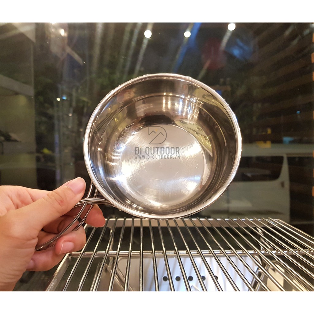 Bát gấp đa năng du lịch thép không gỉ 500ml