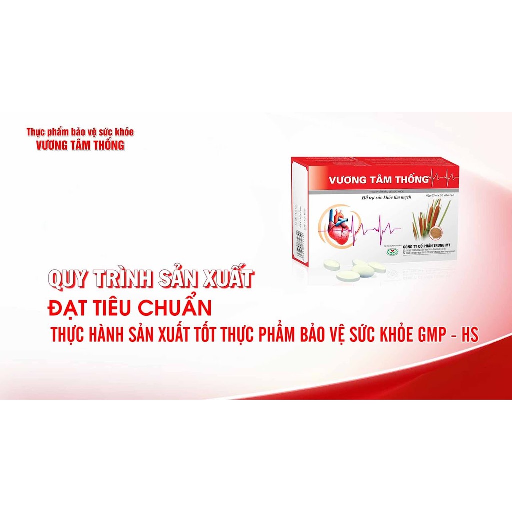 ✅ [KÈM QUÀ] Vương Tâm Thống – Tăng cường lưu thông máu, giảm xơ vữa động mạch, rối loạn lipid máu, bênh  tim mạch