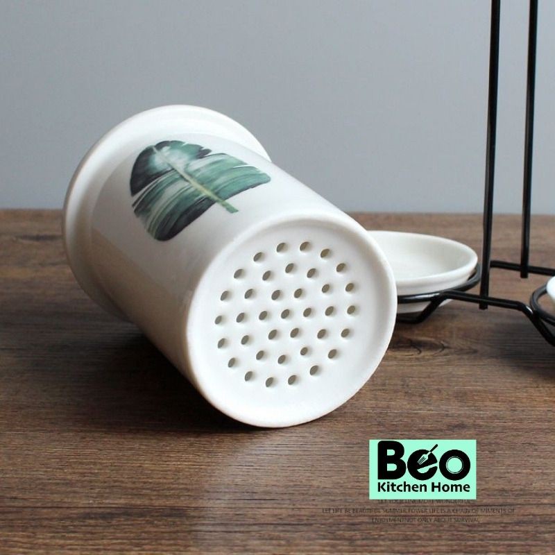 Ống cắm đũa, thìa bằng sứ cao cấp - hàng xuất Nhật | BigBuy360 - bigbuy360.vn