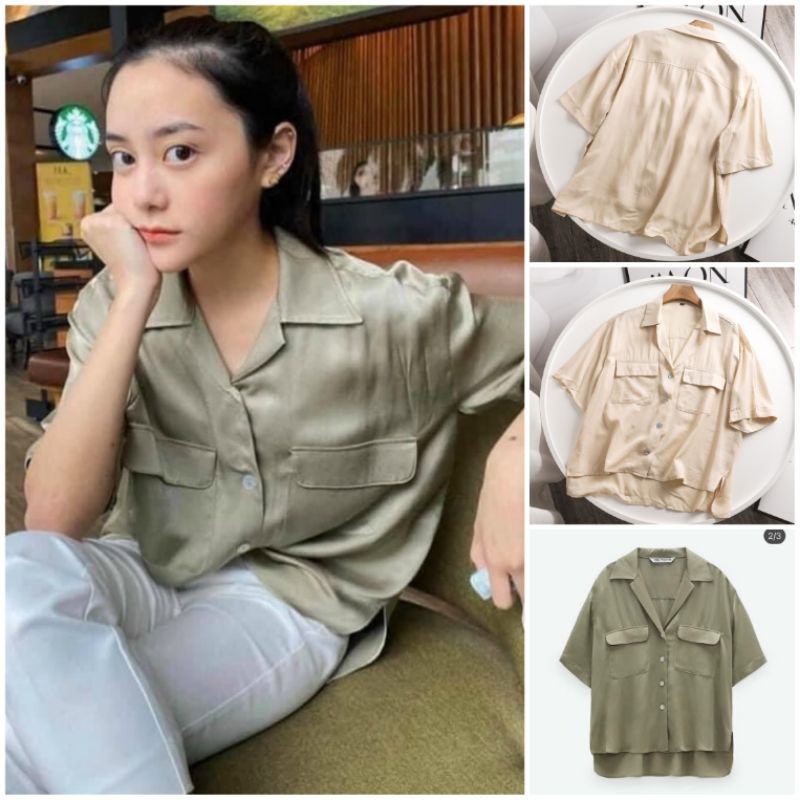 Sơ mi ZR dáng lửng