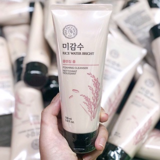 Sữa Rửa Mặt Gạo - Rice Water Bright Cleansing Foam The Face Shop