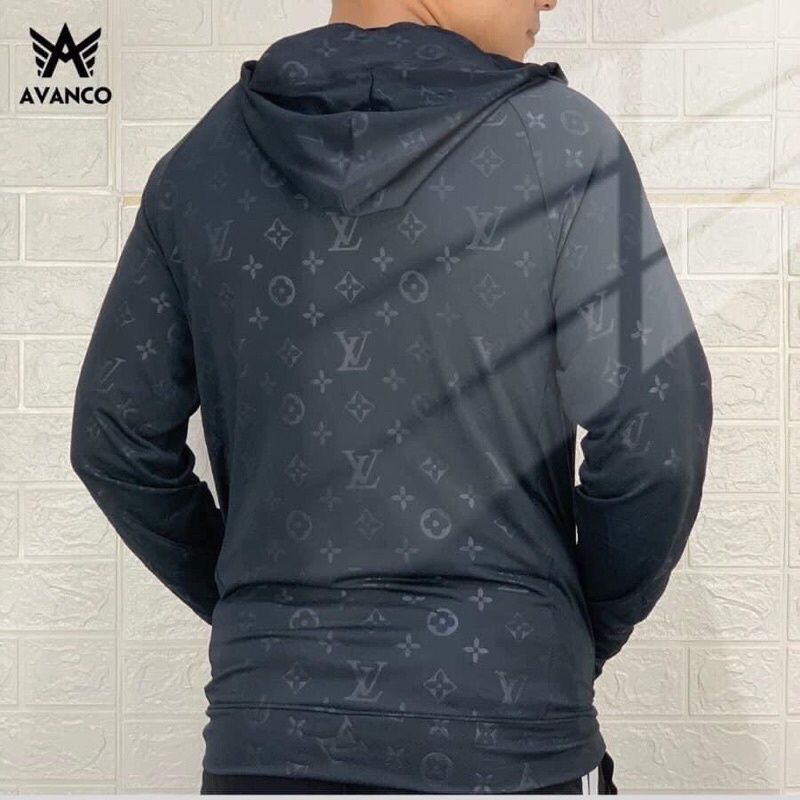 Áo Chống Nắng Nam,Nữ Dập Vân LV Chất Thông Hơi Có Giãn Thoáng Mát ,Chống Nắng Chống Tia UV