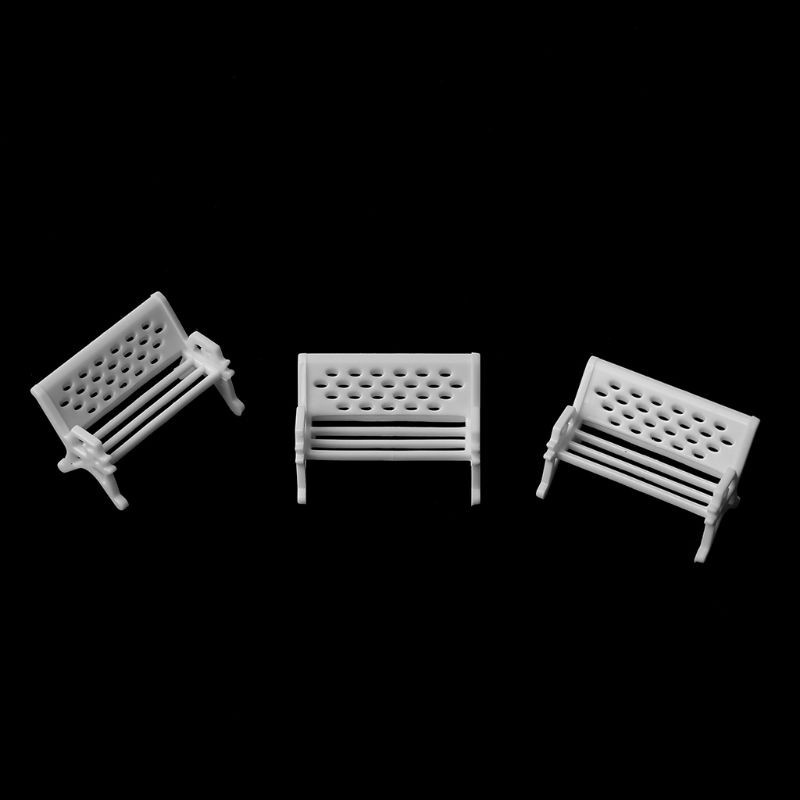 Đồ trang trí Ghế Dài Mini Trang Trí Nhà Búp Bê