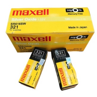 Pin Maxell 321 SR616SW dành cho đồng hồ dùng pin 321 / SR616SW