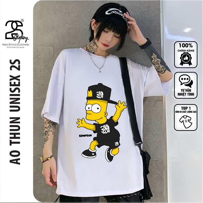 Áo Thun Unisex Nam Tay Lỡ Vải Cotton 2S Clothing, Áo Phông Nelly Cộc Tay Unisex Màu Vàng Bò TA14