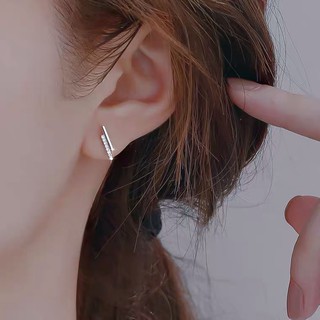 [BẠC HANDMADE] Bông Tai Bạc Đơn Giản, Nhẹ Nhàng 2 màu Bạc + Vàng  - Sl107