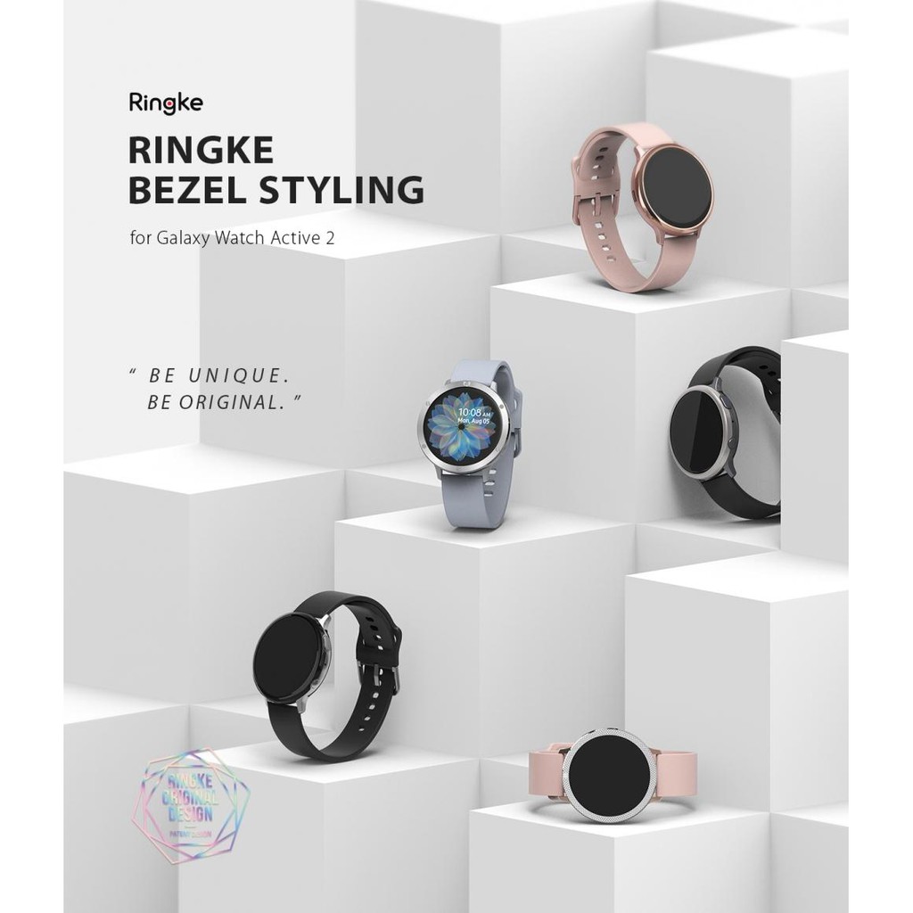 RINGKE - Ốp Bezel Styling cho Samsung Watch Active 2 ( 40mm / 44 mm )