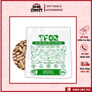 Cát đậu nành hữu cơ Việt Nam TFOR - BAO 6l 2,5KG
