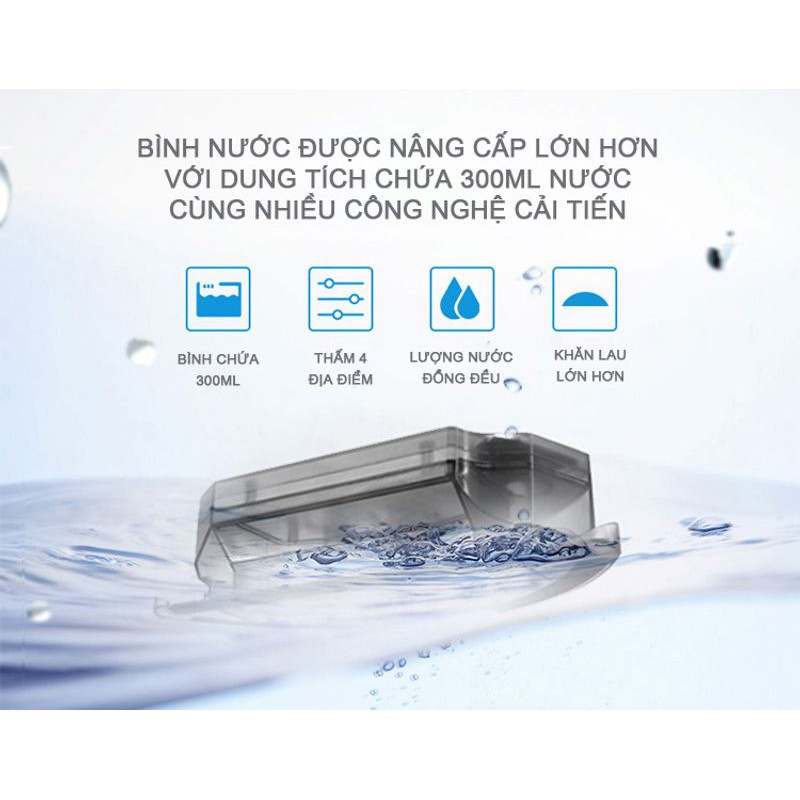 Robot ECOVACS hút bụi lau nhà Deebot DJ65 - Mới 100% chính hãng - Bảo hành 12 tháng