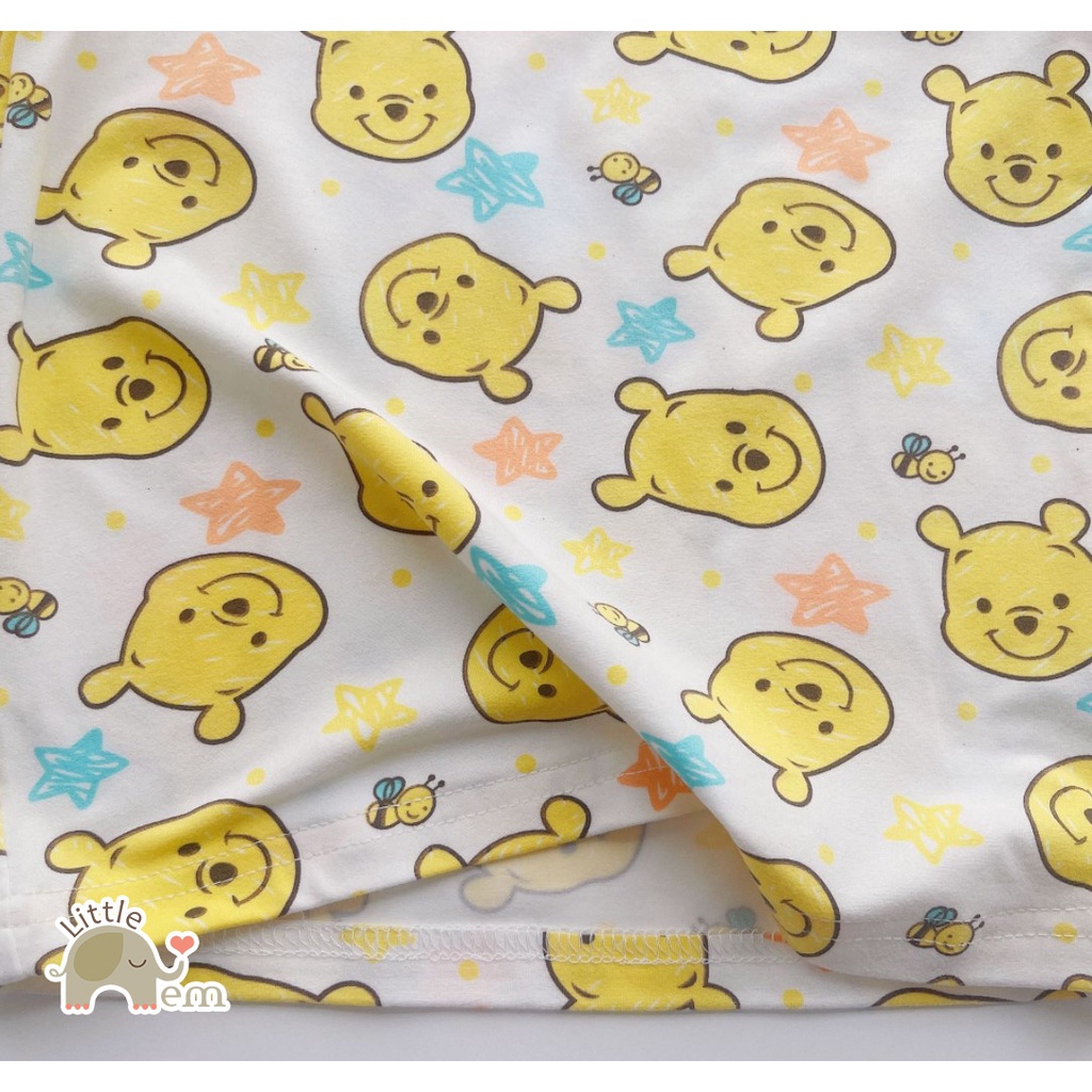 Bộ đồ bé gái Cotton xuất Nhật dài tay _ Cute Cartoon