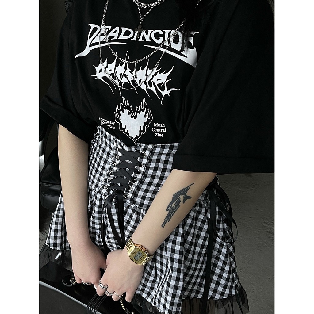 Chân váy tulle phối dây thắt quyến rũ thời trang cho nữ