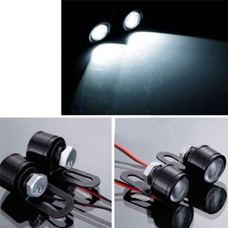 Bộ 2 đèn pha LED gắn xe máy hỗ trợ giữ an toàn