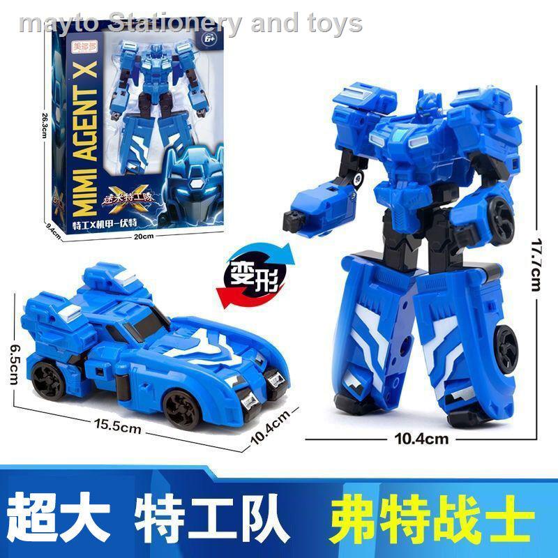 Đồ chơi robot biến hình xe hơi mini độc đáo cho bé trai