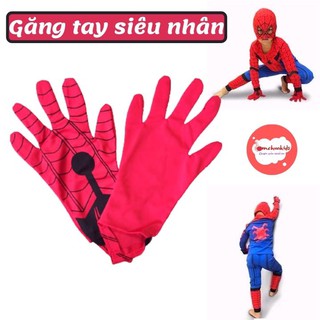 Găng Tay Siêu Nhân Spiderman -Freesize - Tomchuakids