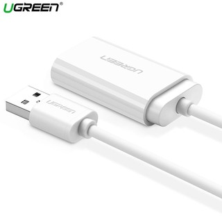 Card Sound USB 2.0 To 3.5mm Chính Hãng Ugreen 30143