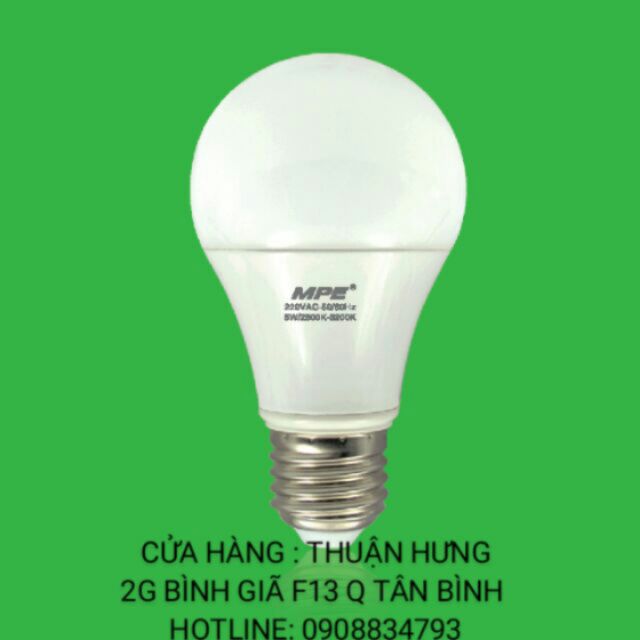 ĐÈN LED BULB MPE T/V 3w