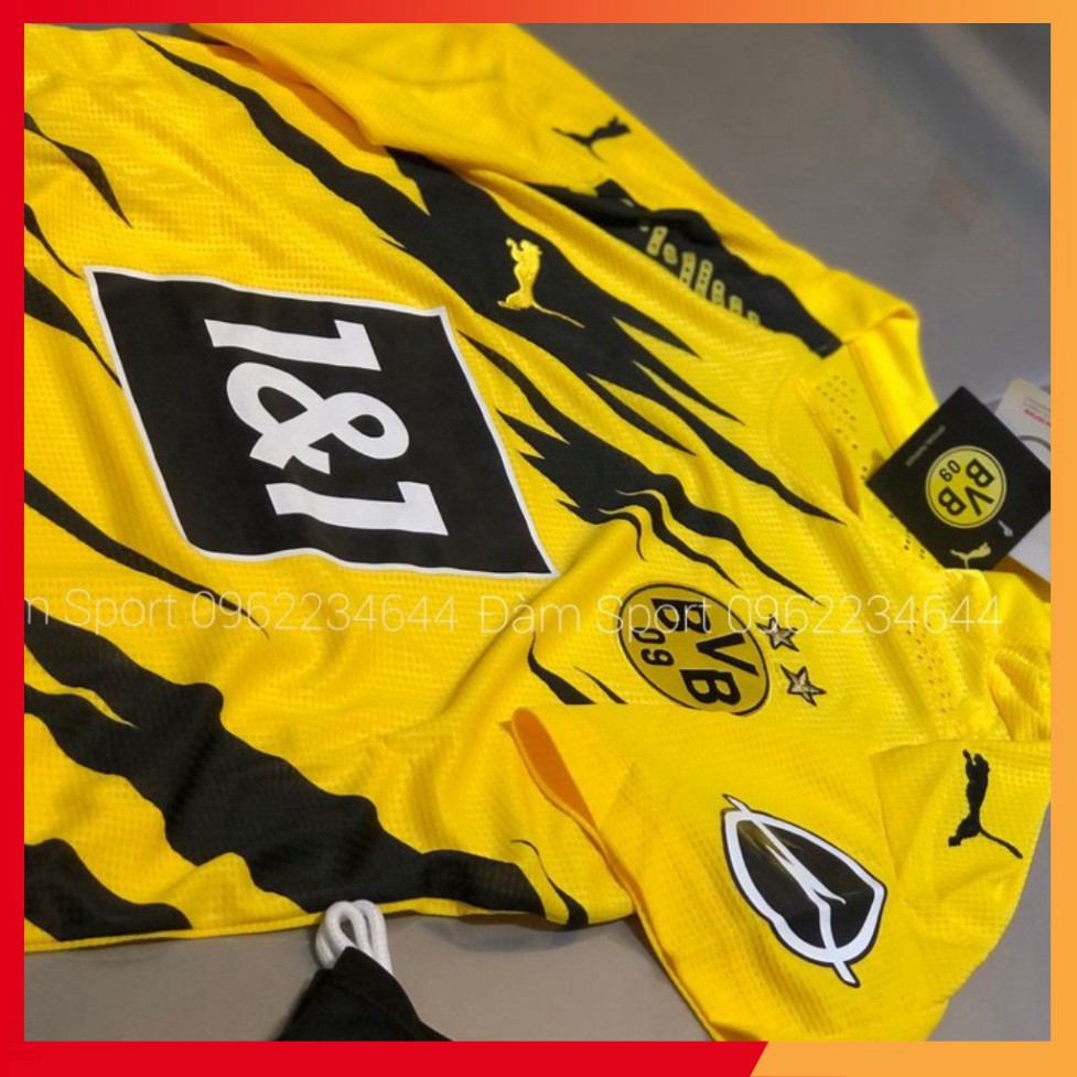 ÁO BÓNG ĐÁ  MỚI NHẤT 2021 , ÁO ĐÁ BÓNG DORTMUND  SPF CAO CẤP ĐÀM SPORT 3