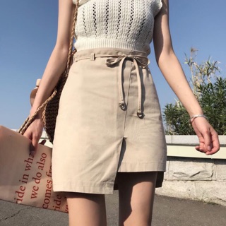 (ntutquyen) Chân váy ngắn cột dây