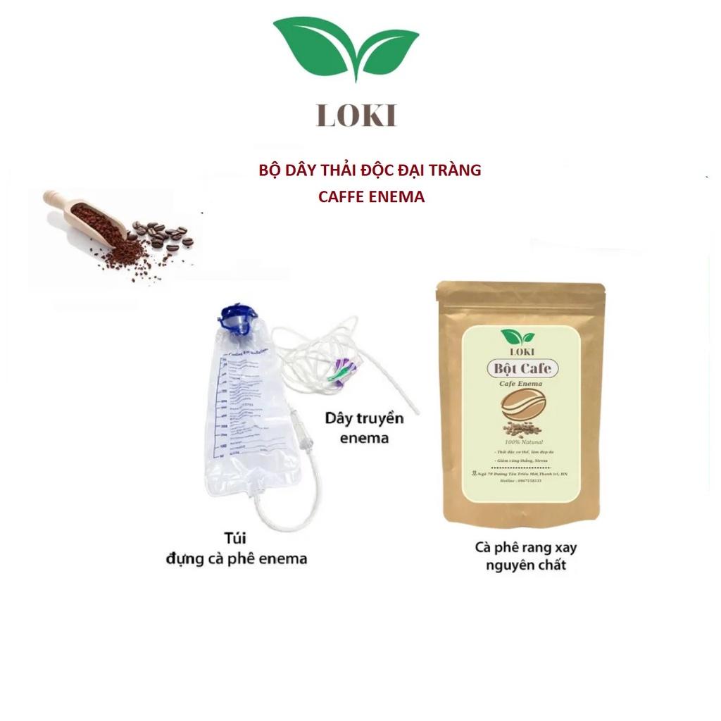 Bộ Túi thải độc đại tràng + coffee enema , thụt tháo đại tràng, caffe enema, thải độc cà phê - Soleil Home