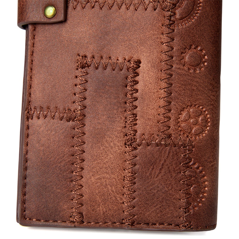 Ví Da Pu Dáng Dài Sức Chứa Lớn Thời Trang Cho Nữ Giá Đỡ