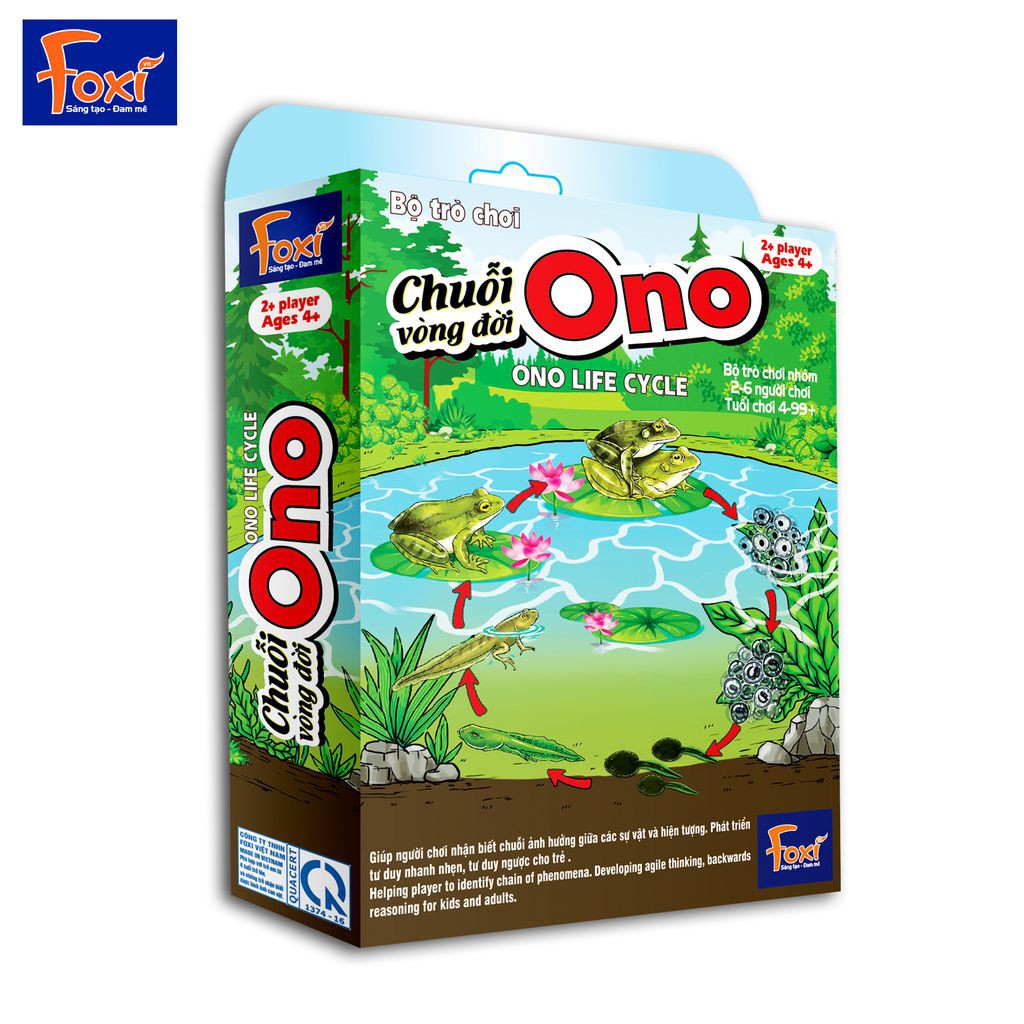 CHUỖI ONO VÒNG ĐỜI - LOÀI ẾCH