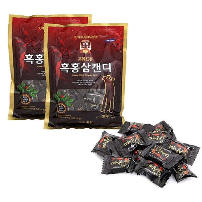 Kẹo Sâm Đen Hàn Quốc  GÓI LỚN - 300g/gói