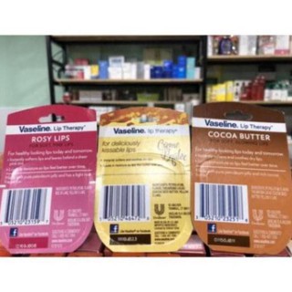 DƯỠNG MÔI #VASELINE 𝐋𝐈𝐏 𝐓𝐇𝐄𝐑𝐀𝐏𝐘 (chính hãng, mẫu mới nhất)