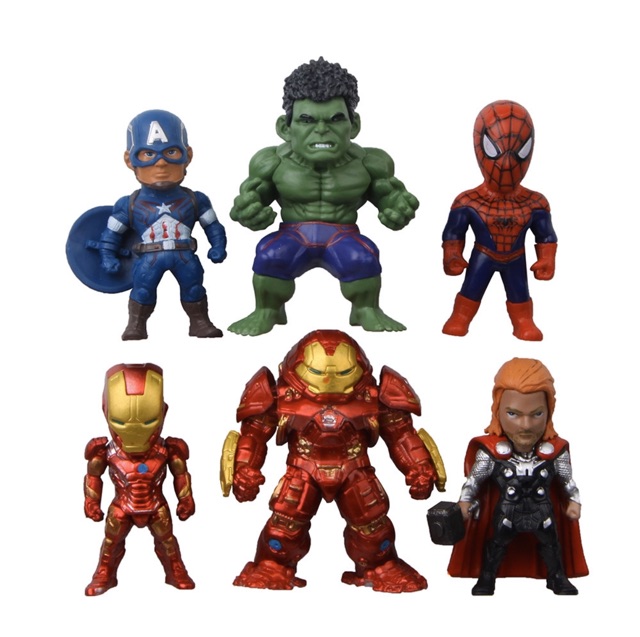 (BAO GIÁ) SET 6 SIÊU ANH HÙNG AVENGER