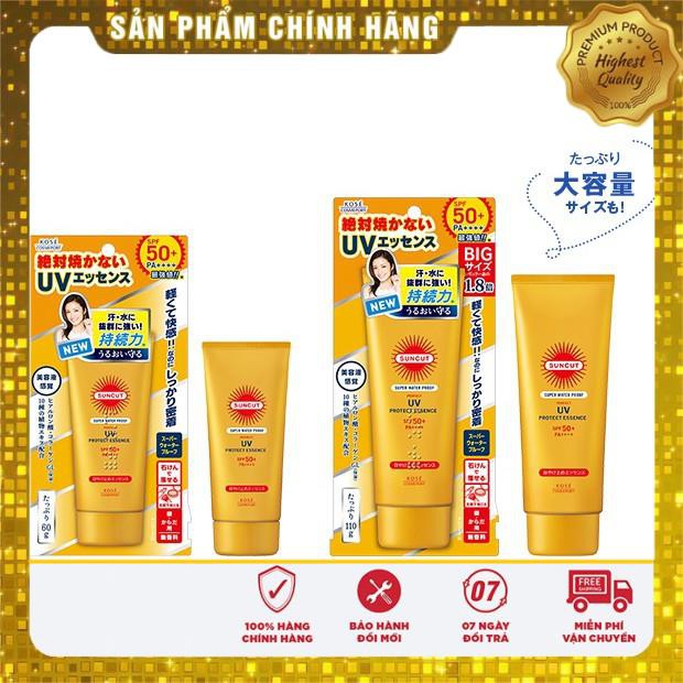 ( mẫu mới 2018 ) Kem chống nắng Kose Suncut UV Protect Essence SPF50+ PA++++ Nhật Bản