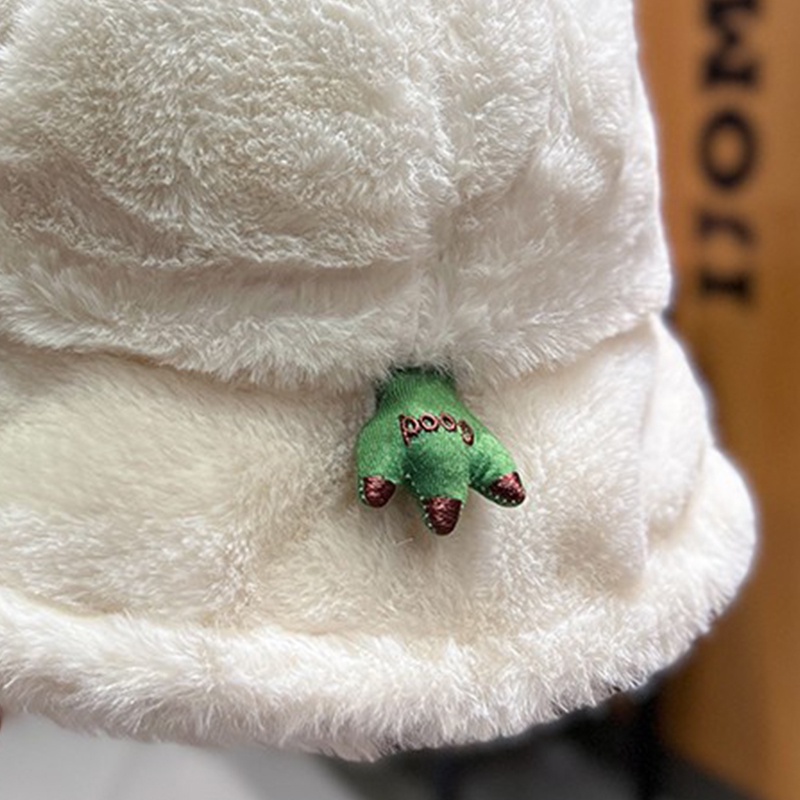 Nón tai bèo hình chú ếch nhồi bông dễ thương thời trang mùa đông dành cho nữ