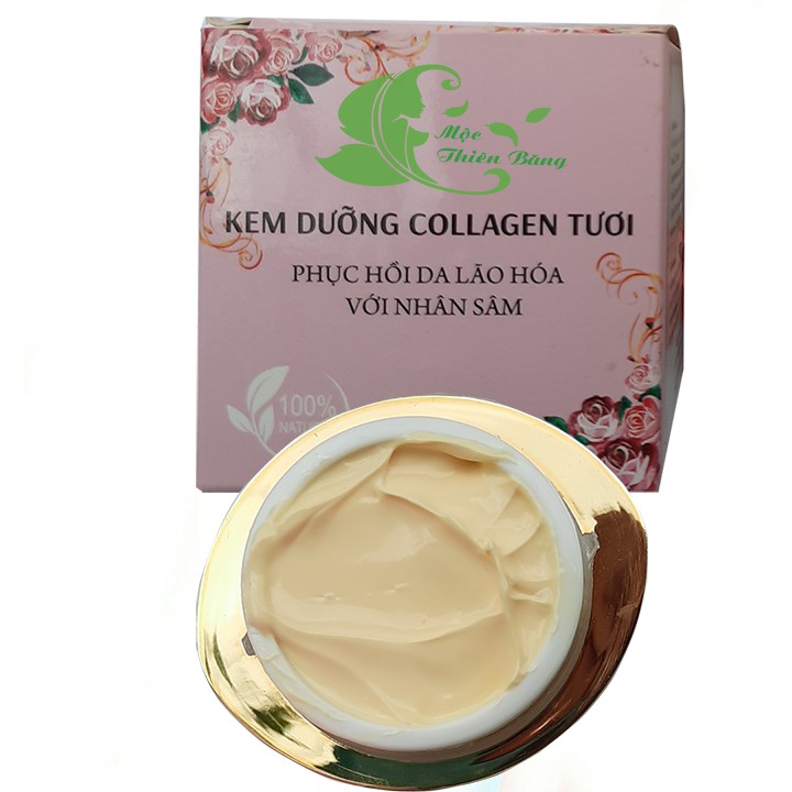 Kem dưỡng hồng sâm collagen giúp da trắng mịn màng và ngừa nám, tàn nhang hiệu quả