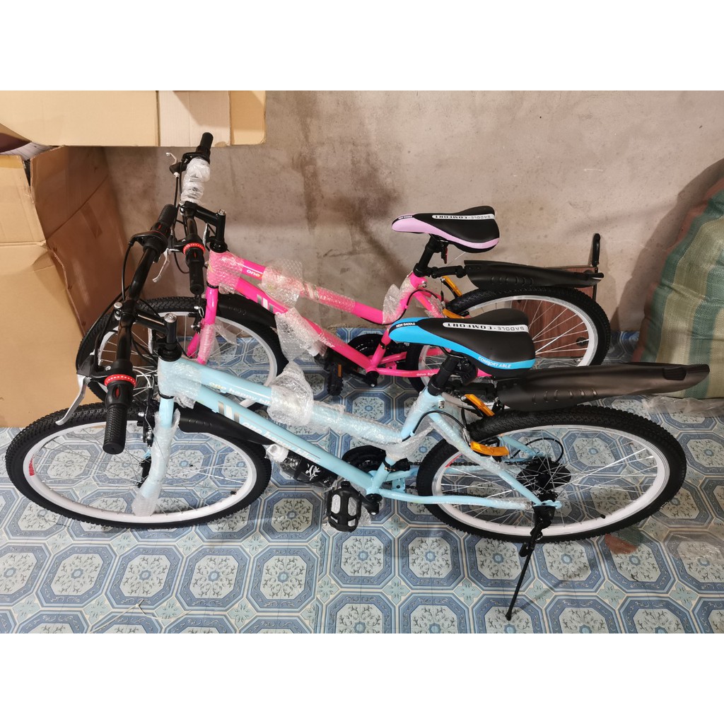 HAHOO Xe đạp đường phố Happybike tặng kèm bình nước