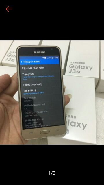 ĐIỆN THOẠI SAMSUNG GALAXY J3 LTE 2016 2 SỊM