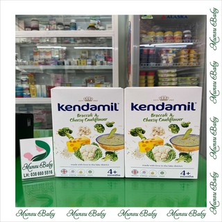 Bột ăn dặm Kendamil vị Súp lơ bông cải phô mai 150g