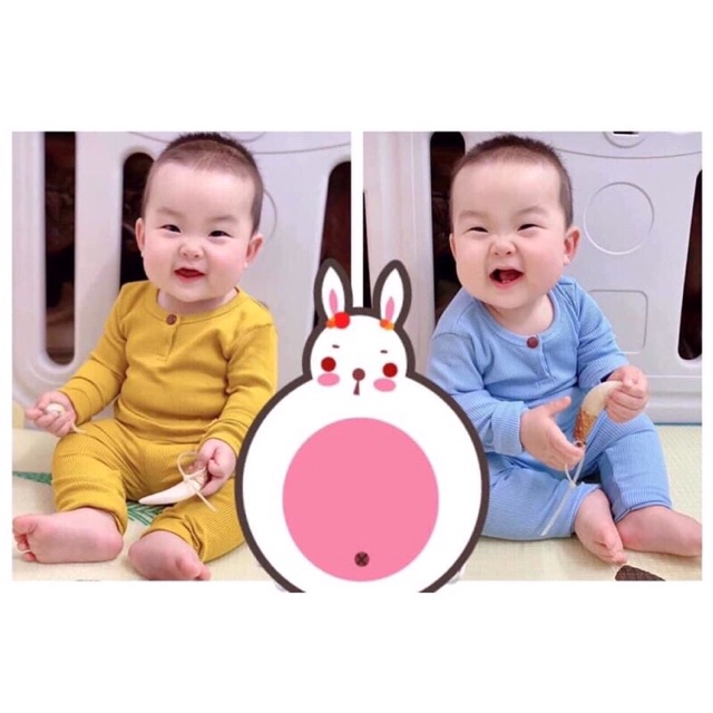 ( Xả hàng )  BỘ LEN TĂM KWOO CHO BÉ