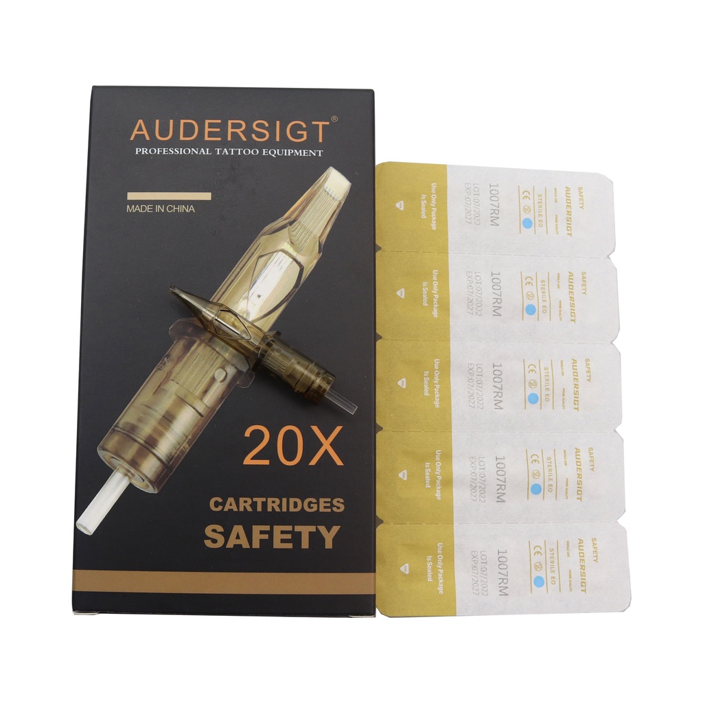 Hộp 20 Cái / Hộp  20 Cái  #10 Máy Xăm Hình Dùng Một Lần Chất Lượng Cao Kích Thước RL / RM / RS / M1