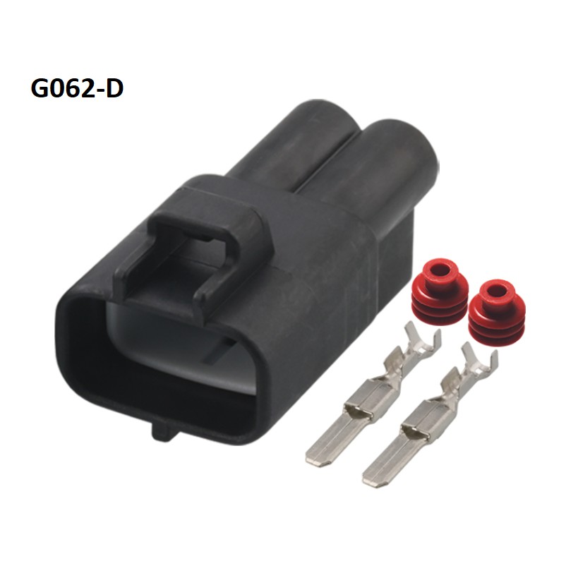 G062-Giắc cắm động cơ phun nước 2 lỗ chống thấm nước