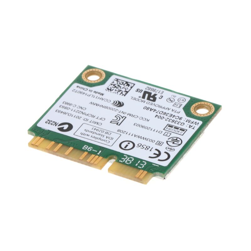 Thẻ Wifi Intel Không Dây 2200 Bnhmw 60y3295 20200048 Cho Lenovo Ibm T430 W530 T530 300m