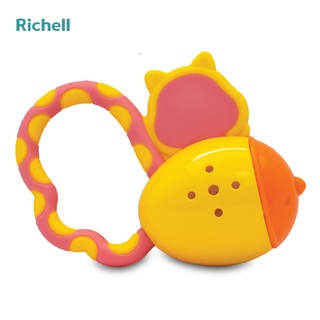 Xúc xắc gặm nướu sóc vàng Richell