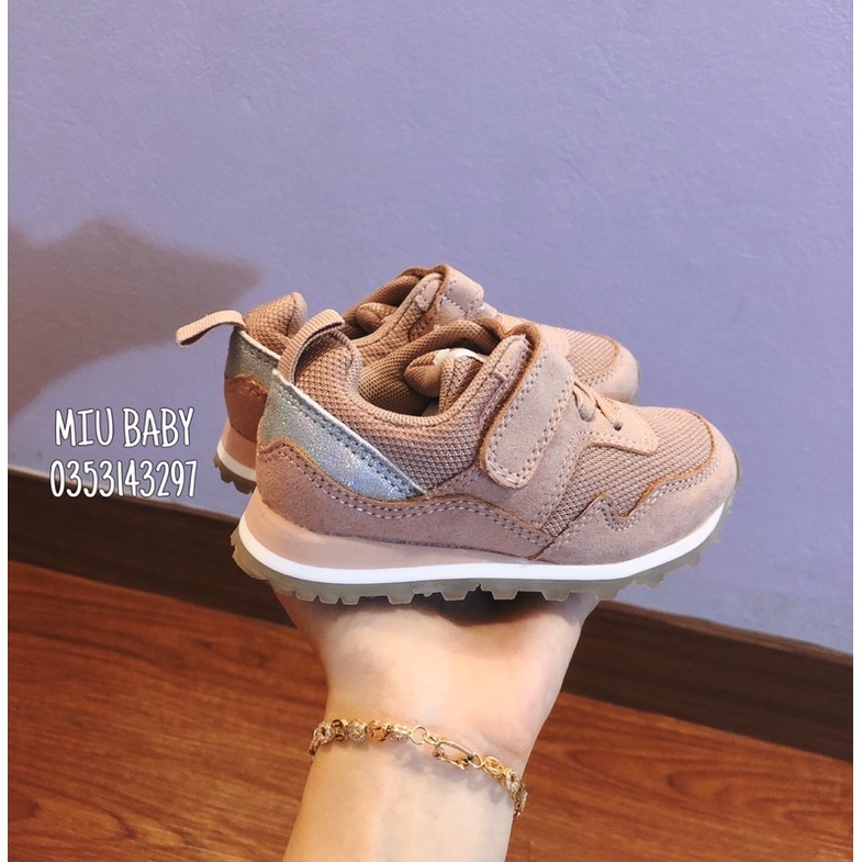 Giày thể thao quai dán •H•M• nhiều màu bé trai bé gái du xịn