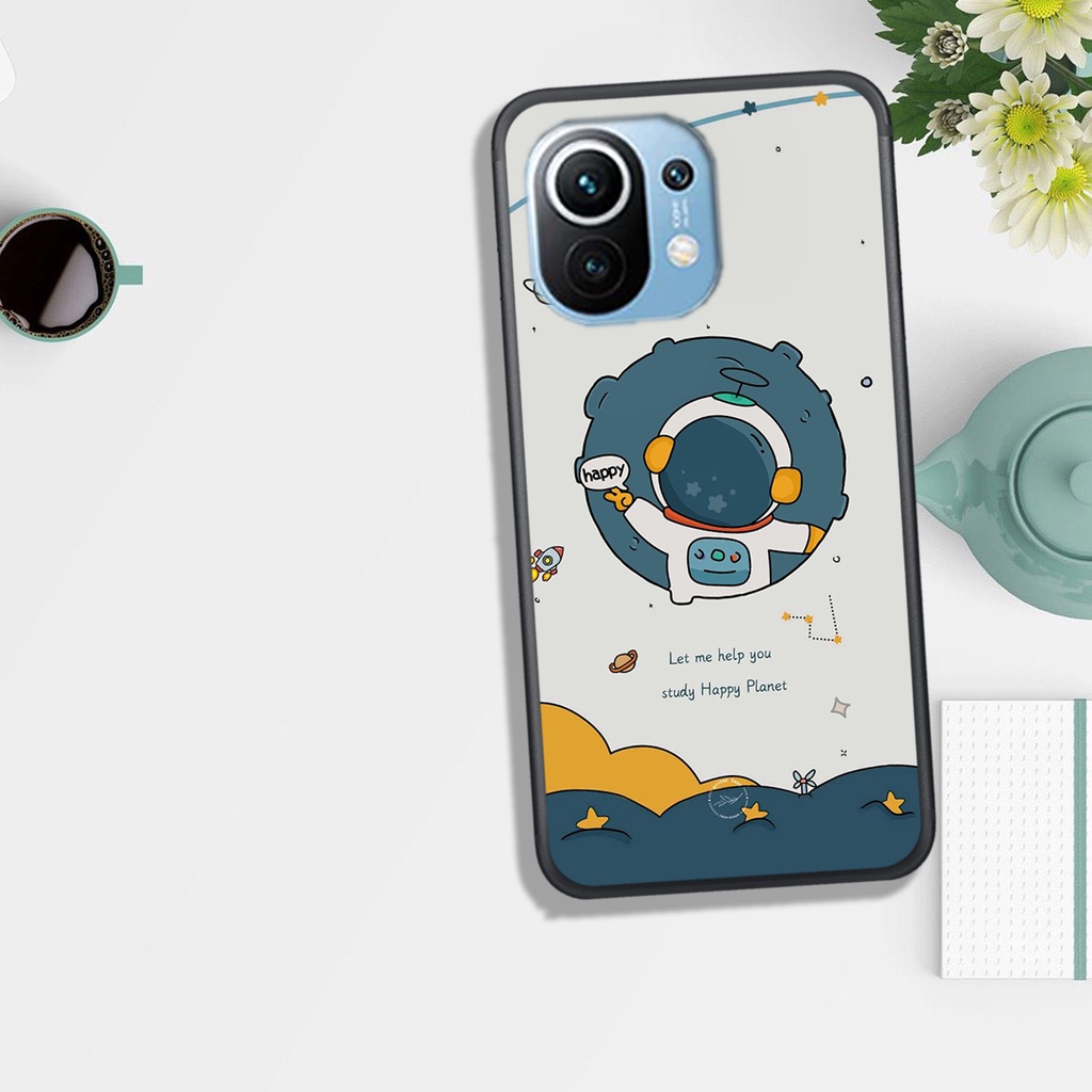 [ HOT BỎNG TAY] ỐP LƯNG XIAOMI MI 11/MI 11T/MI 11 LITE  , IN HINH CHIBI PHI HÀNH GIA ĐÁNG YÊU, SIÊU CUTE.