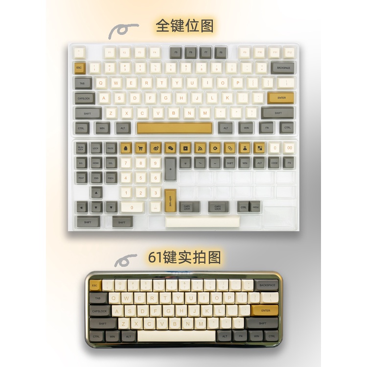 Nắp Phím Cơ XDA Tài Liệu 125 Chuyên Dụng Cho Bàn Phím Cơ