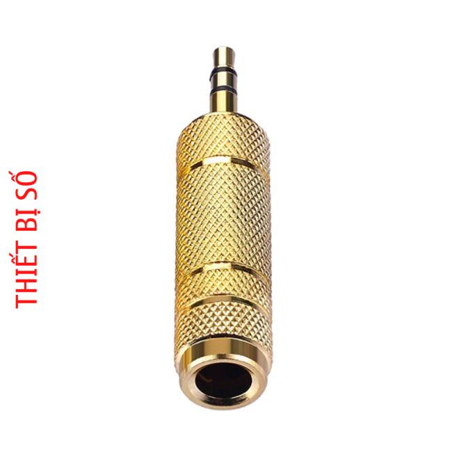 Jack Đầu chuyển 6.5 Ra 3.5 Mạ Vàng -DC3124