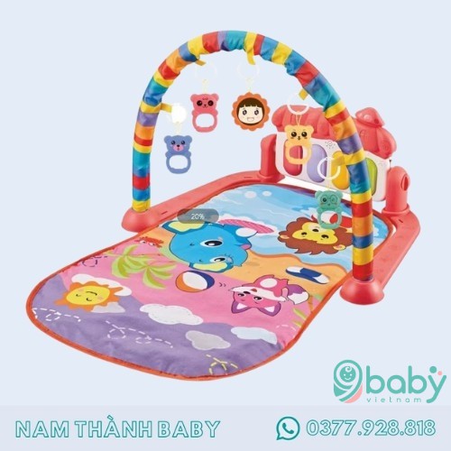 THẢM ĐÀN 9BABY HÌNH VOI CHO BÉ