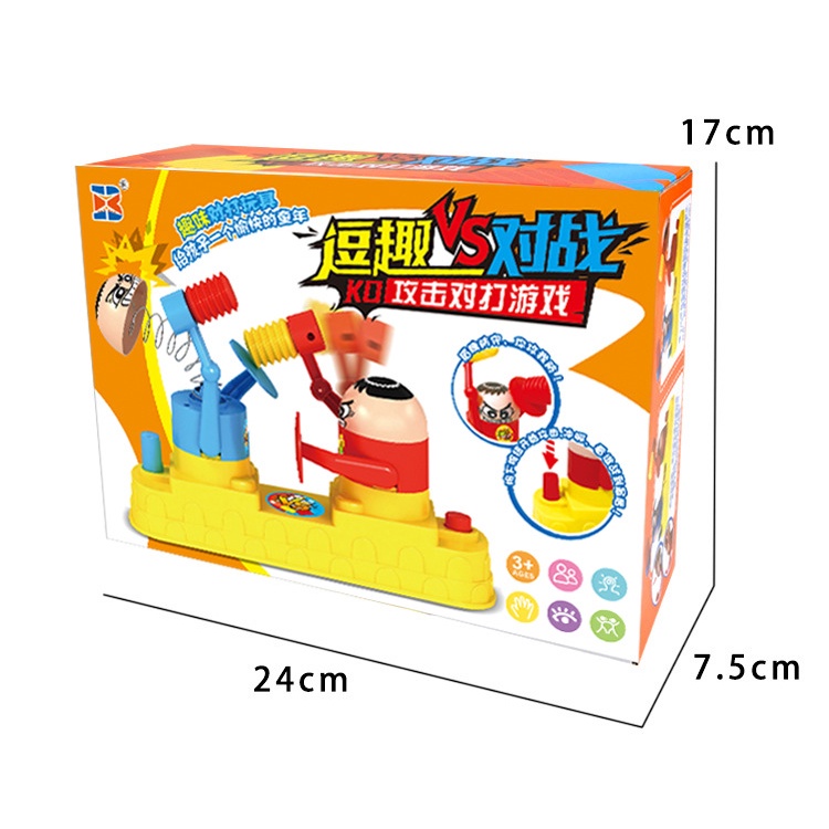 Trò chơi tương tác, robot gõ đầu đối kháng size LỚN cực vui thú vị cho bé