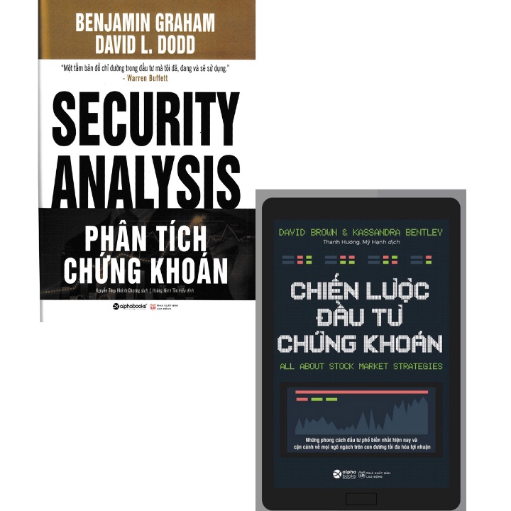 Sách - Combo Phân Tích Chứng Khoán + Chiến Lược Đầu Tư Chứng Khoán (Bộ 2 Cuốn)