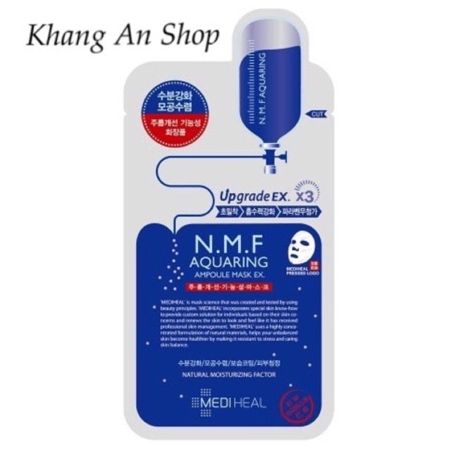 Mặt Nạ Mediheal NMF Aquaring Ampoule Mask Hàn Quốc (lẻ)